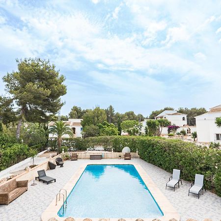 Casa Maria Top Floor Studio Apartment With Swimming Pool Jávea Exterior photo
