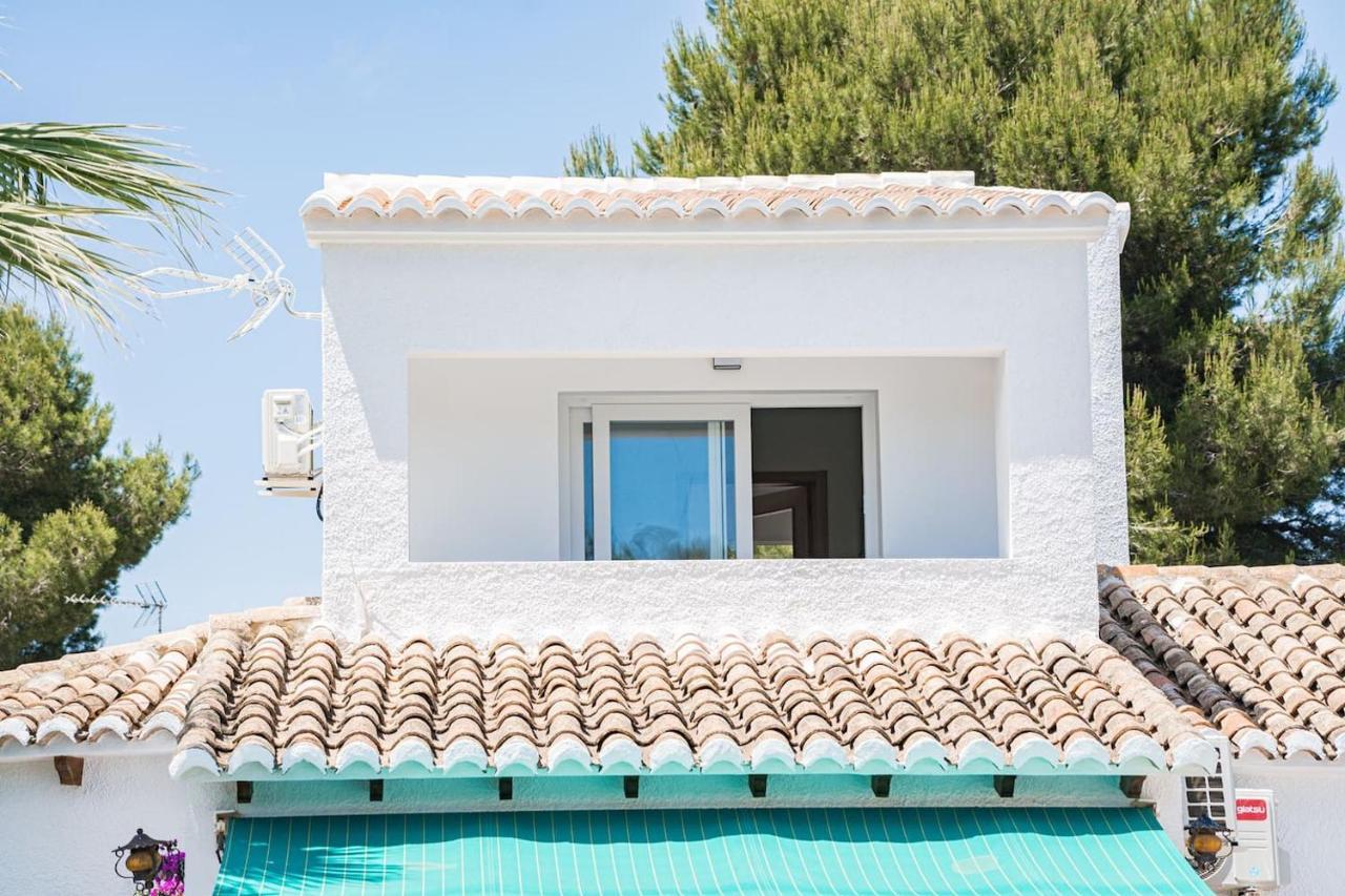Casa Maria Top Floor Studio Apartment With Swimming Pool Jávea Exterior photo