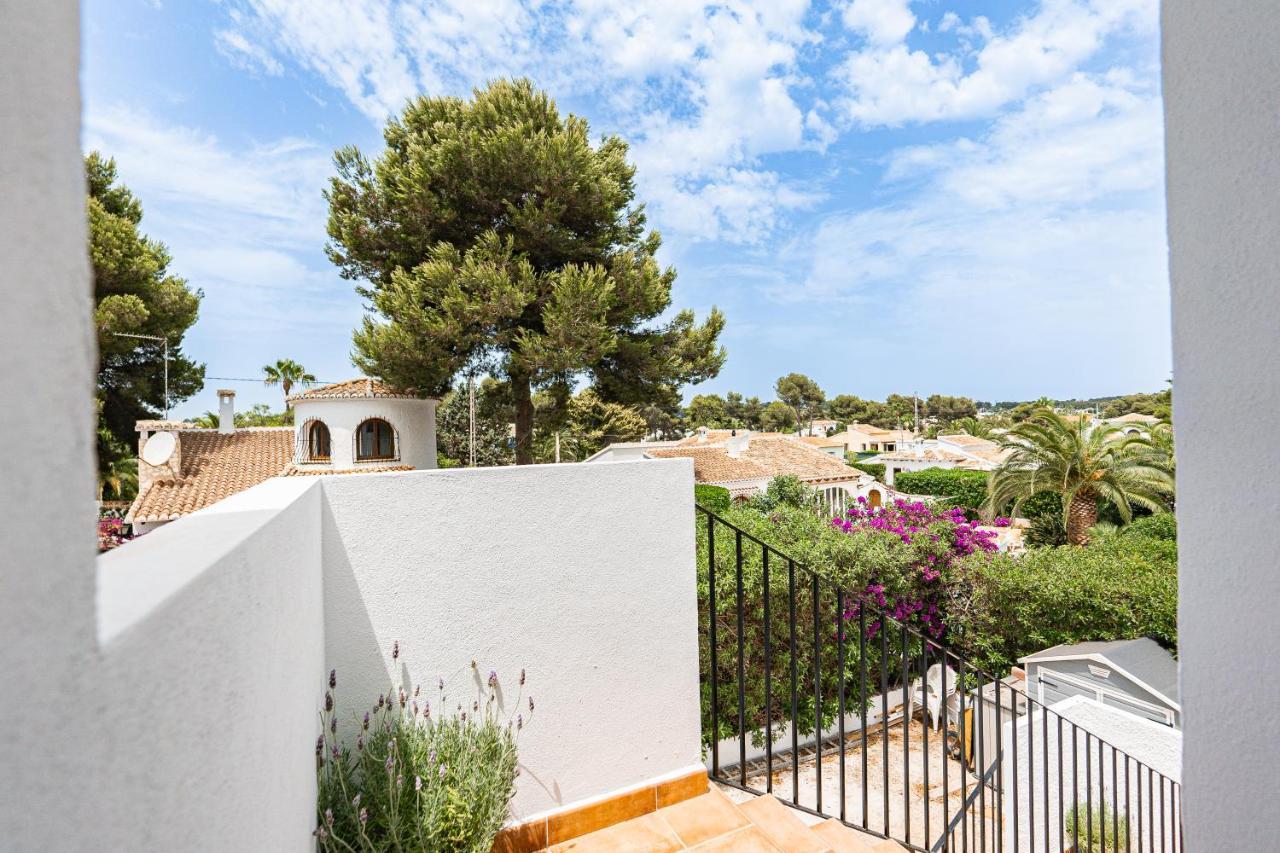 Casa Maria Top Floor Studio Apartment With Swimming Pool Jávea Exterior photo