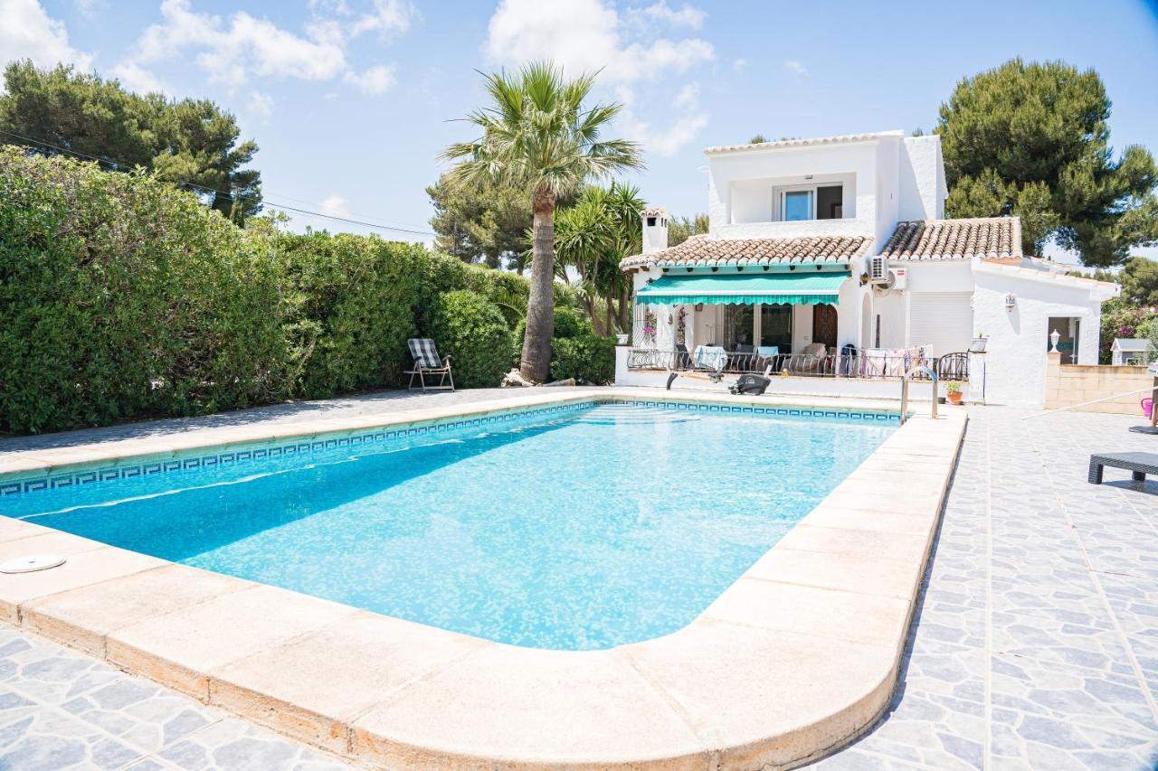 Casa Maria Top Floor Studio Apartment With Swimming Pool Jávea Exterior photo