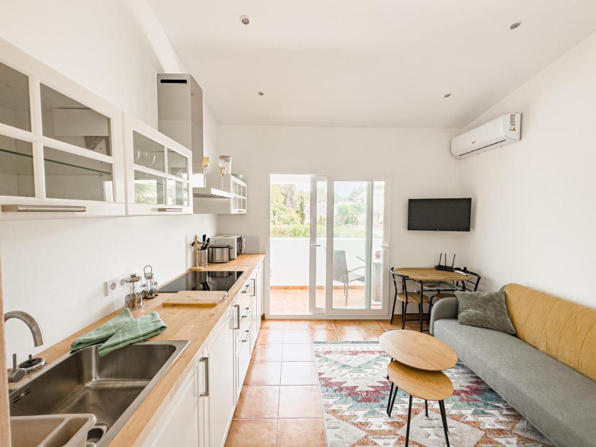 Casa Maria Top Floor Studio Apartment With Swimming Pool Jávea Exterior photo