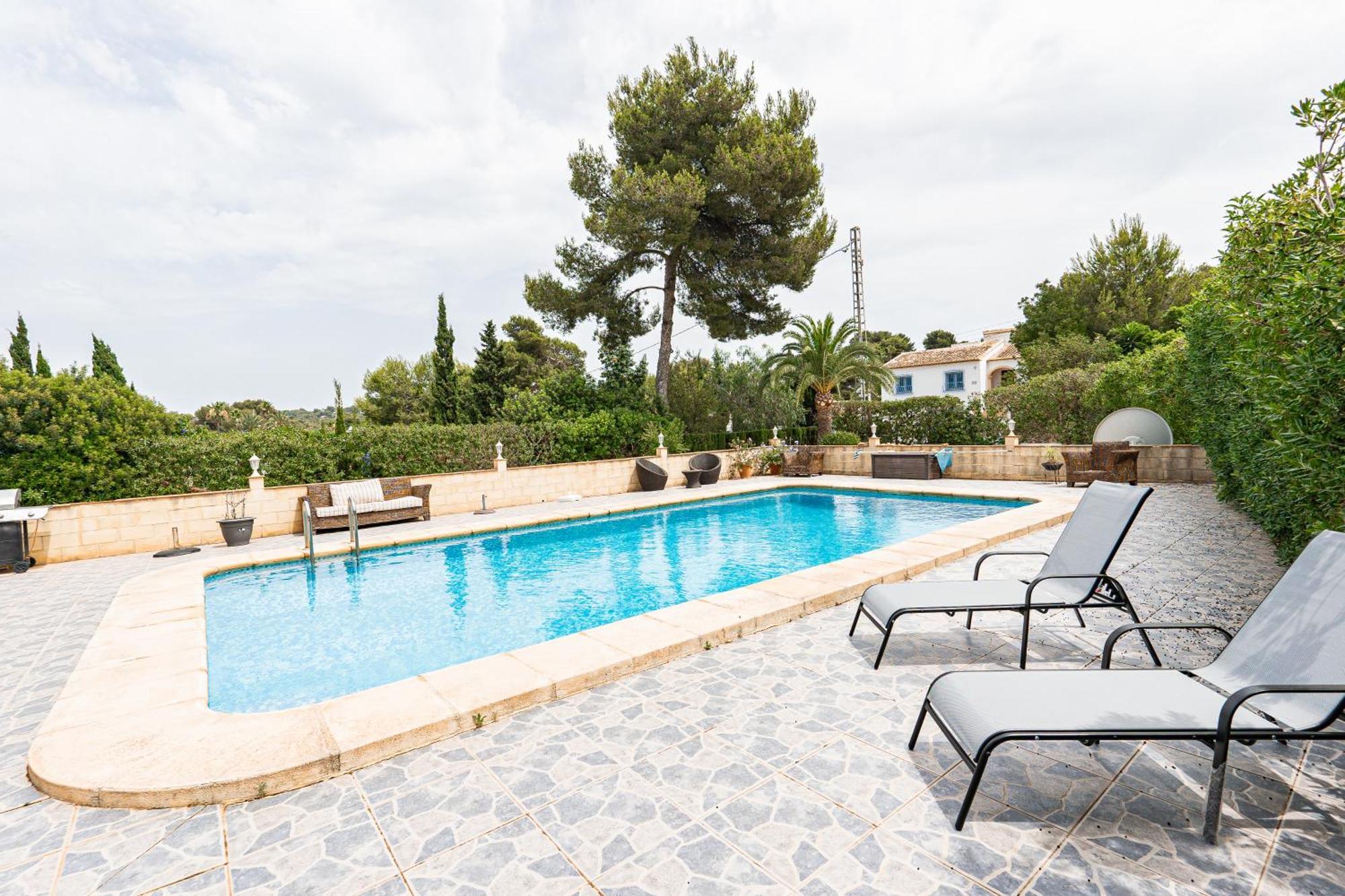 Casa Maria Top Floor Studio Apartment With Swimming Pool Jávea Exterior photo